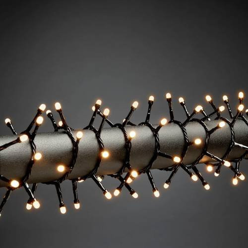 Konstsmide Micro LED Compactlights Lichterkette für Innen, 600 LED, Bernsteinfarben/Orange - Bild 1