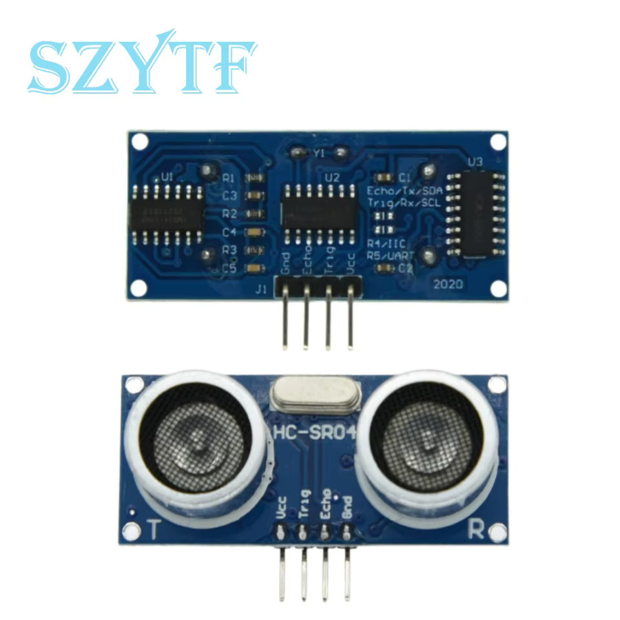 SZYTF Ultraschallmodul HC-SR04 Entfernungsmesswandler Sensor in Blau - Bild 2