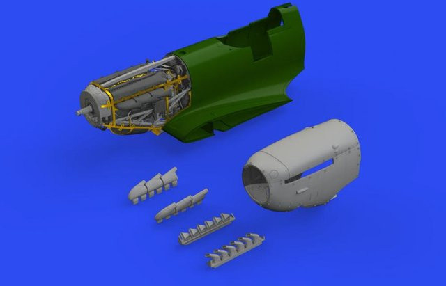 Eduard Spitfire Mk.V - Engine, Zubehör, 1:48 - Bild 1