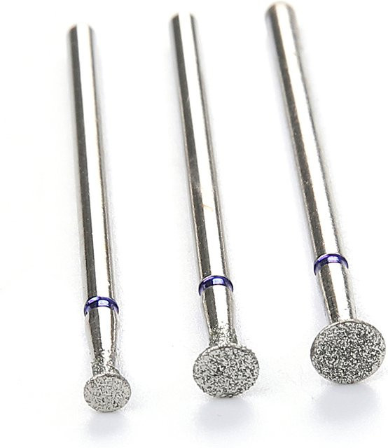 TFSCLOIN Diamant-Nagelbohrer für Maniküre und Pediküre, 3 Stück - Bild 1