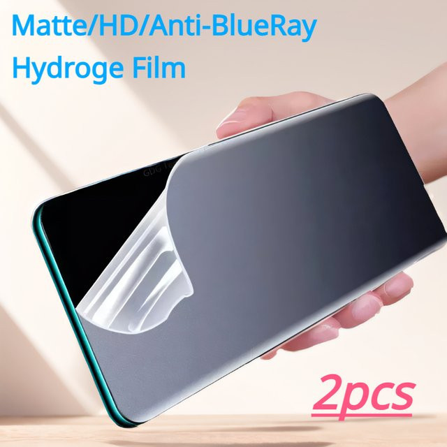 2er-Pack Hydrogel Displayschutzfolie für Infinix Note 30 Pro, 30i 5G und Null 30 4G in Matt, Anti-Bluelight und HD Transparent - Bild 1