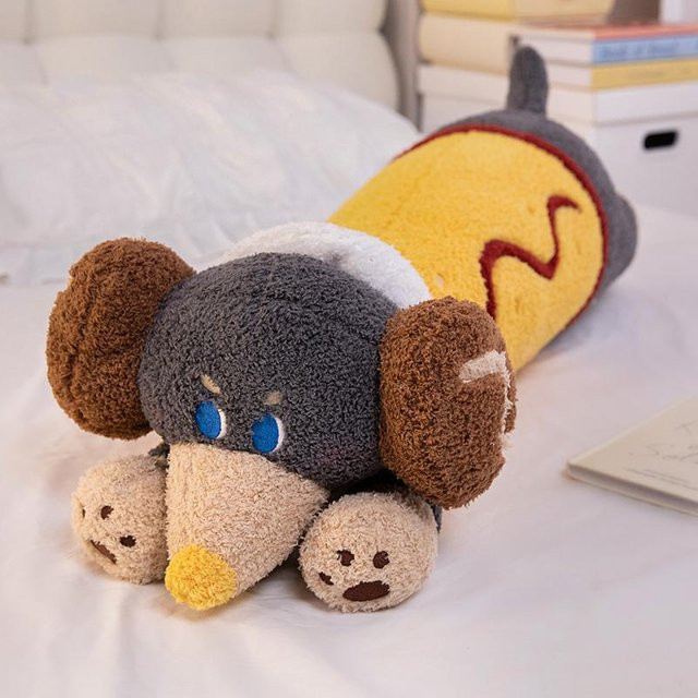 Yiran toy Dackel Plüschtier, Plüschkissen, 110cm, ab 14 Jahren - Bild 1