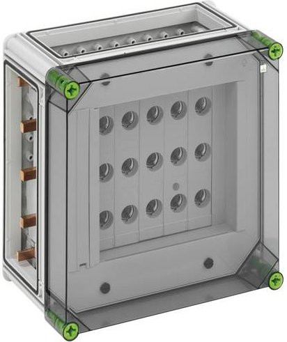 Spelsberg GSN 225-250 Verteilerschrank mit 5 Reihen und transparentem Gehäuse - Bild 1