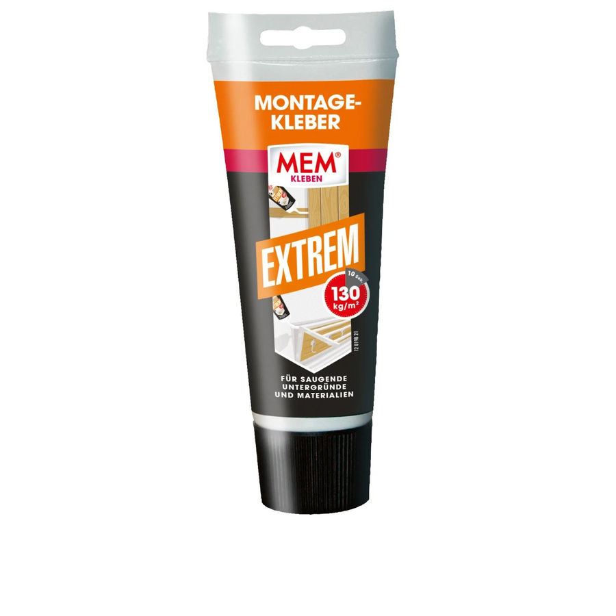 MEM Montage-Kleber Extrem solventfrei, weiß, 250 g - Bild 2