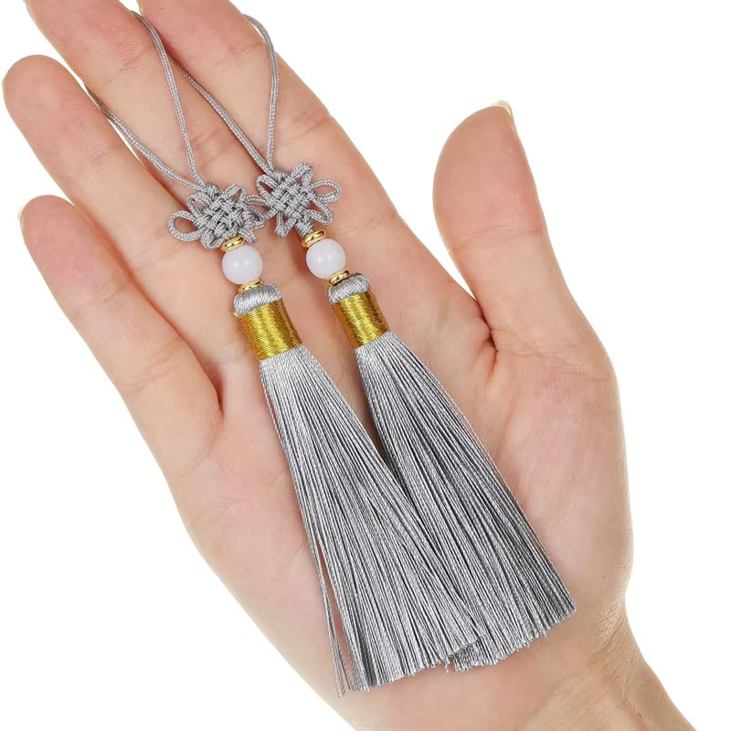 JING-SDIY Bastelquasten, Mini-Perlenquasten, handgefertigt - Bild 5