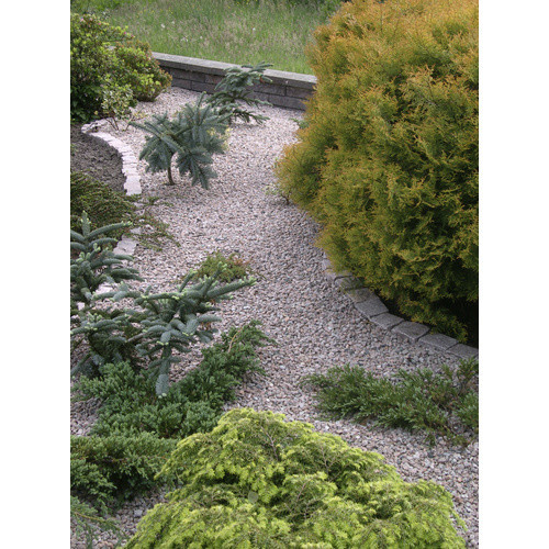 Mr. GARDENER Splitt in Grau/Grauweiß, Körnung: 8 mm - 16 mm, 25 kg - Bild 1