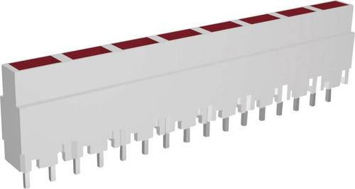 Signal Construct ZALW 080 LED-Reihe 8fach Rot L x B x H: 40,8 x 3,7 x 0,9 cm - Bild 1