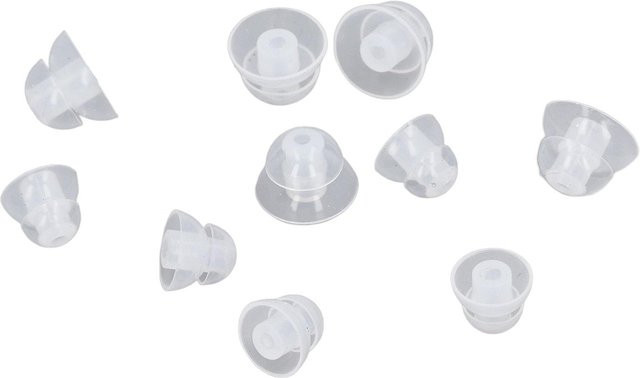 20 Stück Silikon Hörgeräte-Ohrstöpsel Ersatz In-Ear Kuppeln von DIYelecs in Weiß - Bild 1