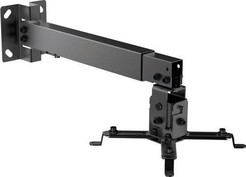 Equip Beamer-Deckenhalterung in Schwarz, höhenverstellbar, ausziehbar, neigbar und schwenkbar - Bild 1