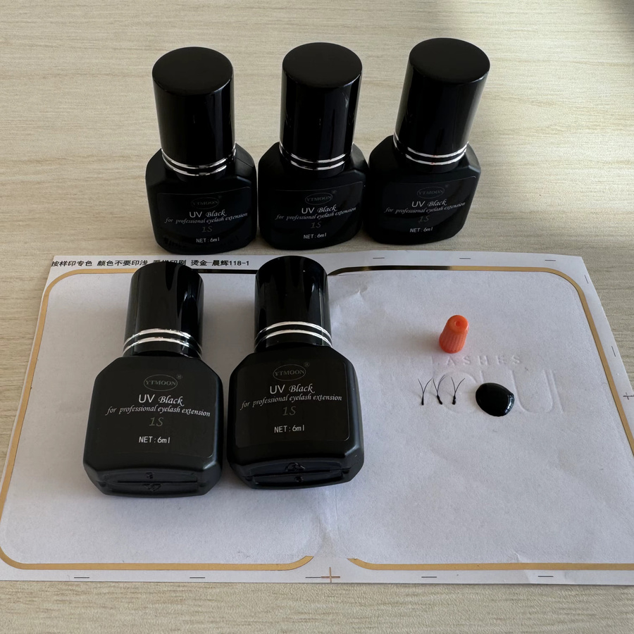 XINYILEJIA UV Wimpernkleber, Schwarz, 6 ml - Bild 2