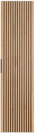 Madela Badschrank Schwarz und Naturfarben Hell Breite: 35 cm