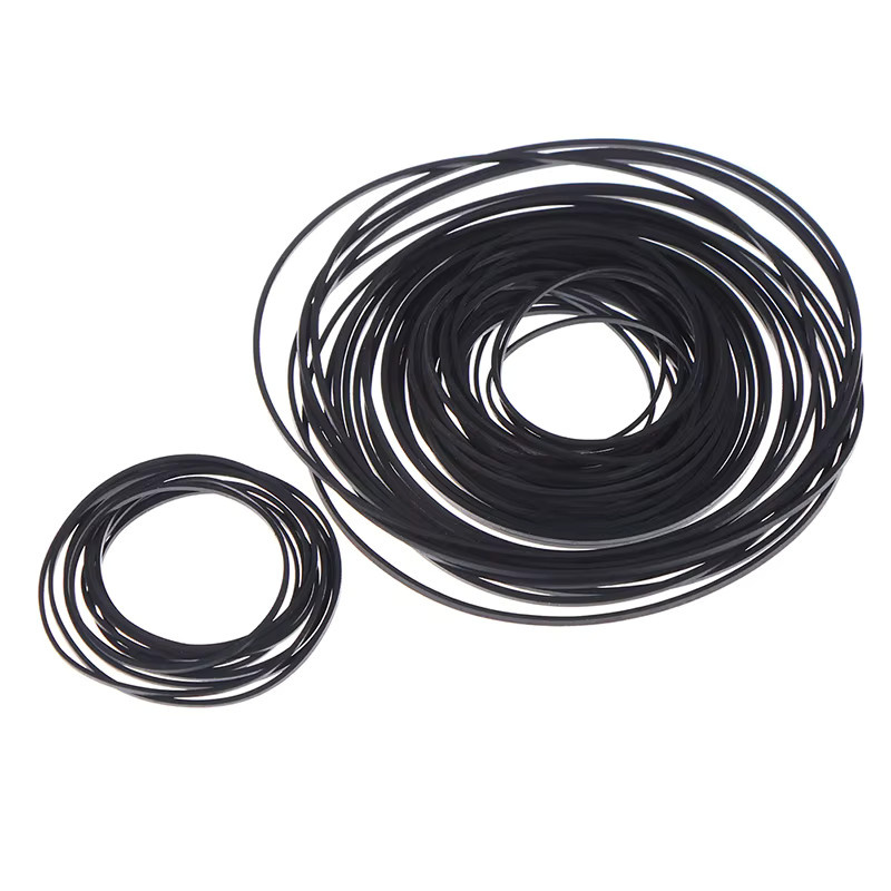 Set aus Kassettenband-Riemen in Schwarz für Rekorder, CD-ROM- und Videogeräte - Bild 2