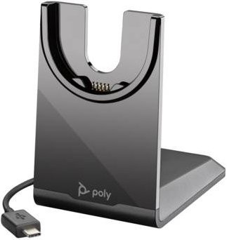 HP Poly Voyager Ladeständer mit USB-C in Schwarz - Bild 1