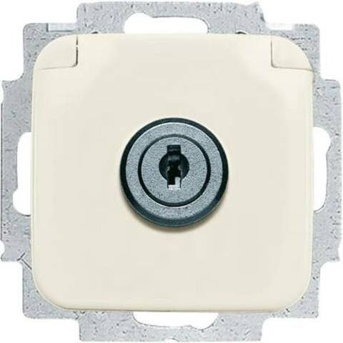 ABB Geräteeinsatz IP20 in Perlweiß und Creme-Weiß - Bild 1
