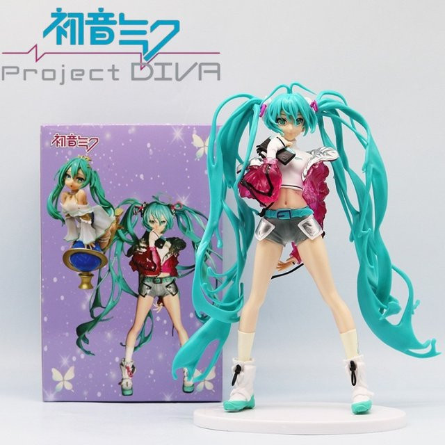 Bandai Vocaloid Anime Hatsune Miku Figur, Actionfiguren, Kunststoff - Bild 1