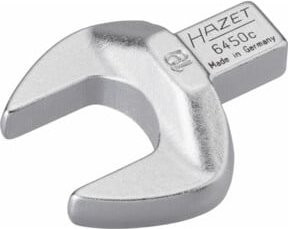 Hazet Einsteck-Maulschlüssel 6450C-19 mit Vierkant 9 x 12 mm und Außen-Sechskant Profil 19 in Silber - Bild 1