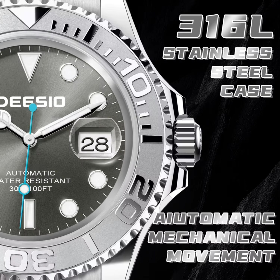 Deesio Armbanduhr, Automatik, Herren - Bild 4