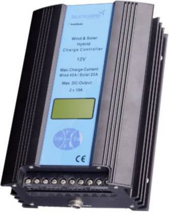 Silentwind Hybrid Boost 12V Laderegler PWM 60A mit Bluetooth in Schwarz - Bild 1