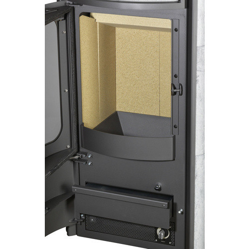 Hark Opera-B Kaminofen aus Naturstein in Steingrau mit 5 kW Leistung und Automatik - Bild 3
