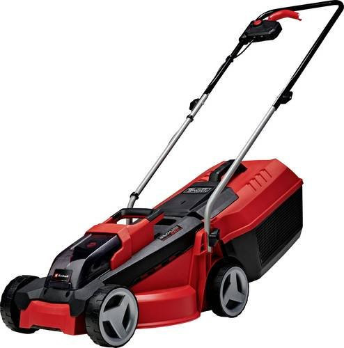 Einhell Power X-Change GE-CM 18/30 Li-Solo Akku-Rasenmäher 18V mit 30 cm Schnittbreite und 25 l Fangkorb in Rot-Schwarz - Bild 1