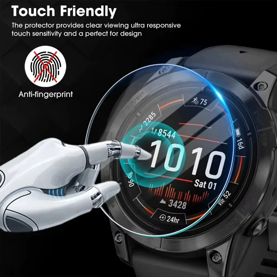 Garmin Uhrenzubehör, gehärtetes Glas, transparent, 43/47/51 mm - Bild 3