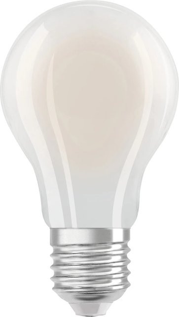 Osram LED-Leuchtmittel E27 Glühlampenform 3,8 W 806 lm Kaltweiß Matt B: 6 cm, H: 10,5 cm - Bild 1