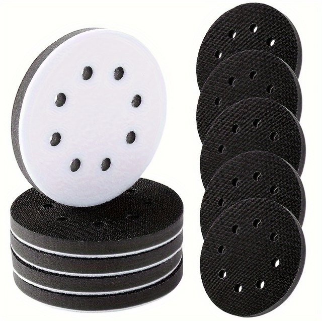 Soft Density Interface Pads Klettschwammpads zum Polieren von Schleifmaschinen und Kraftfahrzeugen 5 8 Zoll - Bild 1