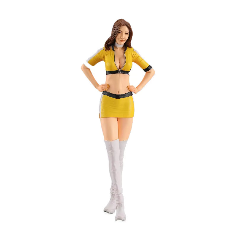 GK Racing Girl Präzisions-Harzmodellbaugruppe, Maßstab 1:35 - Bild 2