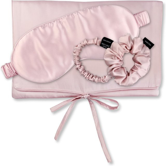 AILORIA Travel Set mit Schlafmaske und Scrunchies - Bild 1