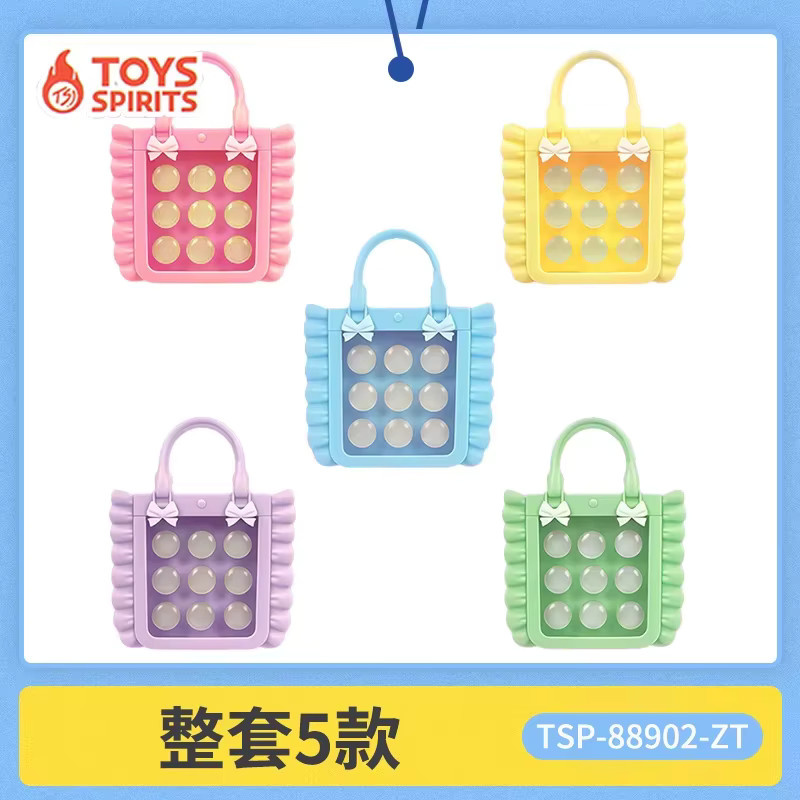 Bandai Mini Oshigoto Tasche Maskottchen, Transparente Aufbewahrungstasche, Gelb - Bild 2