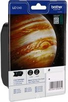 Brother LC1240BK Twin-Pack Druckerpatronen Schwarz für Inkjet-Drucker (2 x 600 Seiten) - Bild 1