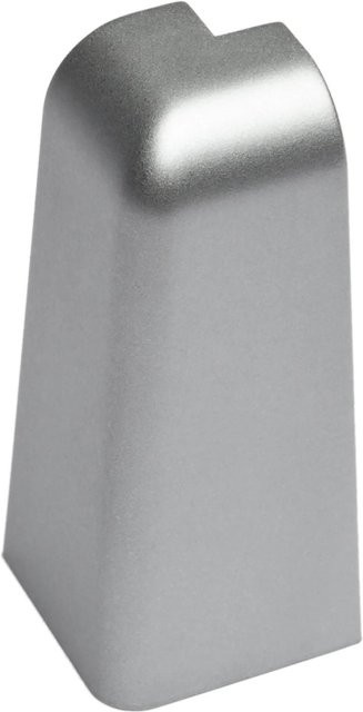 OBI Außenecke in Chrom Matt, 2 Stück, Farbe: Silber, Material: Kunststoff - Bild 1