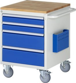 Rau Montagewagen L3.1 mit 4 Schubladen und Arbeitsplatte, B/T/H: 58,0 x 65,0 x 79,5 cm - Bild 1