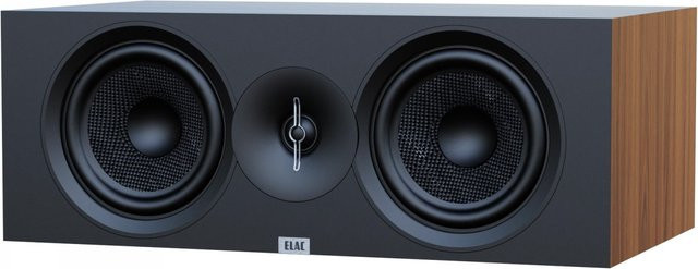 Elac Debut C6.3 Center-Lautsprecher in Walnuss Dekor und Schwarz - Bild 1
