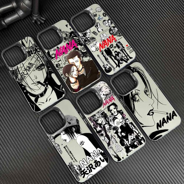 Bunte Handyhülle Comics Oosaki Nana Design für Apple iPhone 17 Air 16 15 14 13 12 Pro Max Plus mini - Bild 1
