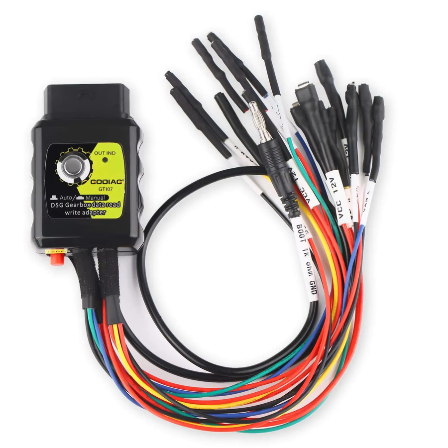 GODIAG GT107 + GT105 II DSG Plus Getriebedatenadapter für DQ250, DQ200, VL381, VL300, DQ500 und DL501 - Bild 2