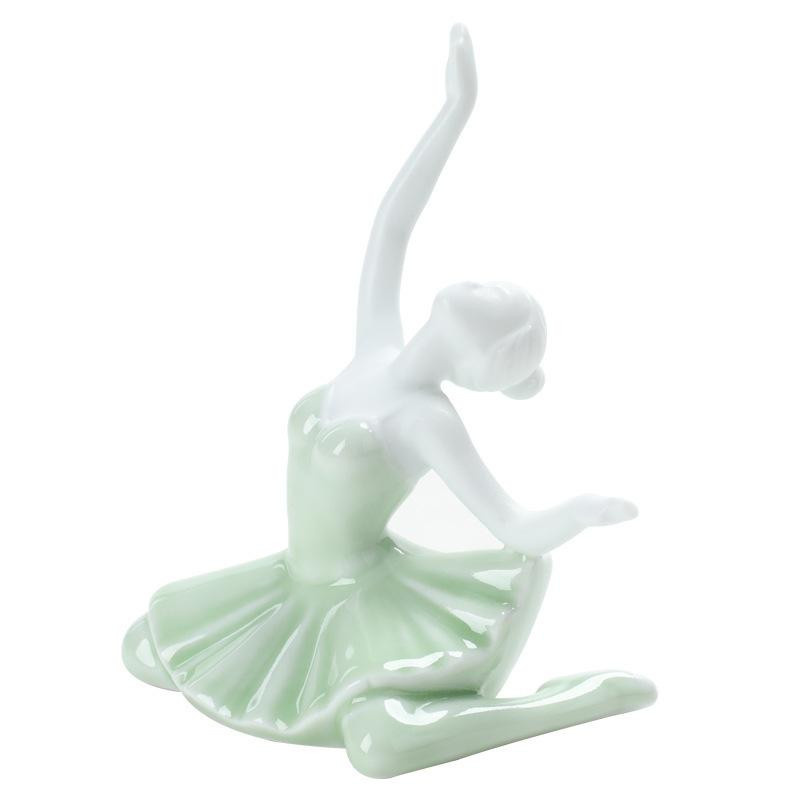Handgemachte Keramik-Teetier Ornamente von Yiran Furniture in Weiß aus Porzellan für deine Wohnmöbel - Bild 2