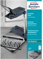 Avery Zweckform OHP Kopierfolie Universal Matte Transparent A4 - Bild 1