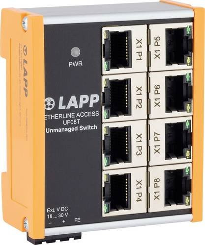 LAPP ETHERLINE ACCESS UF08T Industrial Ethernet Switch Multicolour - Bild 1