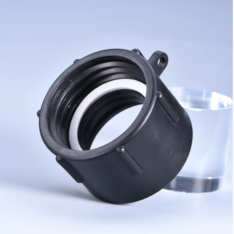 VIBRATITE Ventil Adapter Stecker für 1000L IBC Wasser Tanks, 60mm Fitting für Wasserbehälter und Fässer, Schwarz - Bild 6