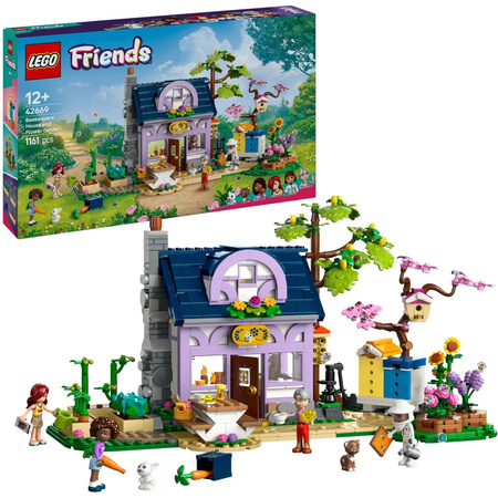 LEGO Friends Haus und Blumengarten der Imker Konstruktionsspielzeug