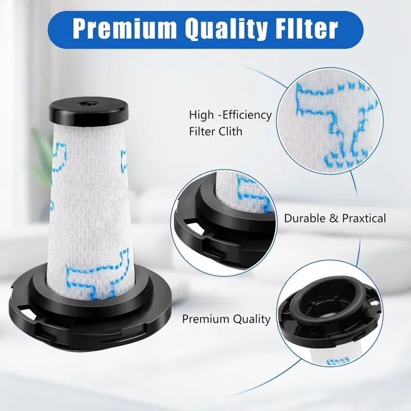 Wiederverwendbarer HEPA-Vorfilter für Rowenta X-Force Flex 9.60 Aqua Allergy Animal und X-Nano, weiß, Kunststoff, passend für ZR009010 - Bild 4
