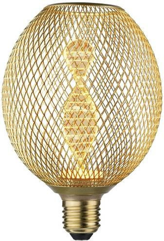 Paulmann LED Globe Helix E27 Dekoleuchte 3,5W Gold/Messing Durchmesser: 110 mm, Höhe: 160 mm - Bild 1