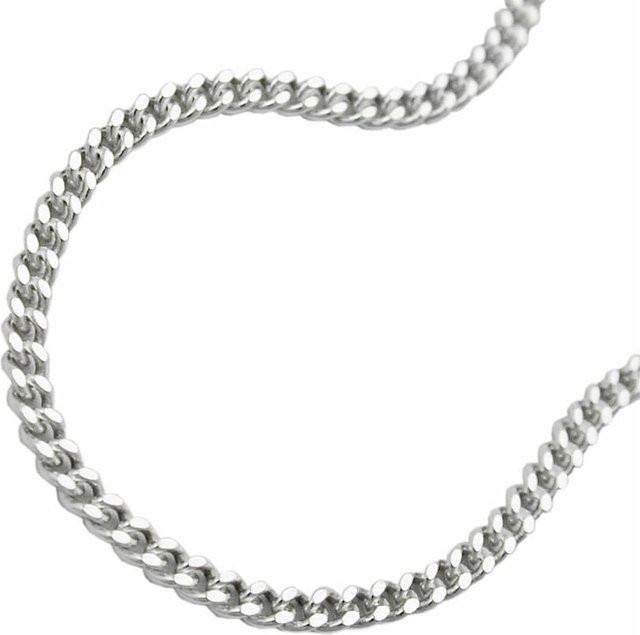 Gallay Flachpanzerkette 925 Silber, 2mm, 50cm, Unisex - Bild 1
