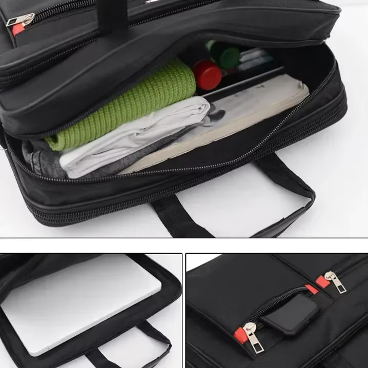 Laptoptasche Hülle für 15,6 Zoll Notebooks und Gaming Computer in Schwarz - Bild 2