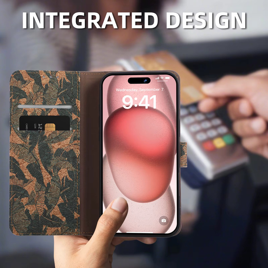 Luxus Leder Flip Brieftasche Karte Abdeckung für Samsung Galaxy A55 A56 A57 A37 A36 A26 A17 A35 A25 A54 A34 A14 A53 A52 in Multicolour - Bild 4