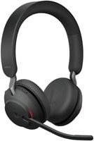 Jabra Evolve2 65 On-Ear Bluetooth Stereo Headset Schwarz MS Teams Kompatibel - Bild 1