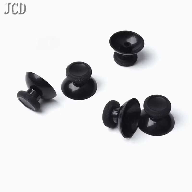 JCD Ersatz Analog Thumbsticks Kappen im Pilz-Design für PS2 PS3 PS4, Xbox One, Xbox Series S/X und Xbox 360, Schwarz, 2 Stück - Bild 4