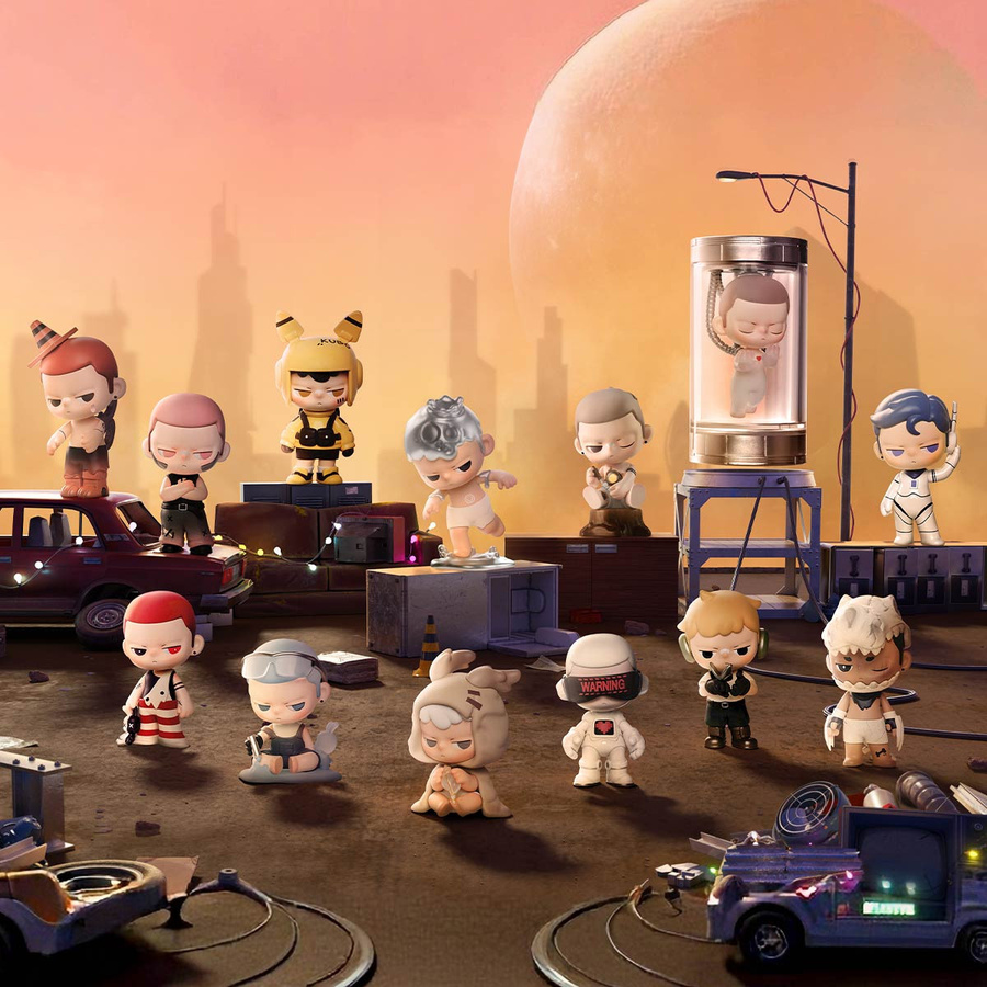 POP MART KUBO City of Sunset Serie Figuren Blindboxen, 12-teiliges Set - Bild 2