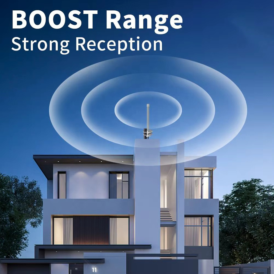 NOWEPOCH LoRaWAN Outdoor Fiberglas Antenne mit N-Stecker für Helium Hotspot Miner, 40 cm Länge, 868 MHz / 915 MHz, wasserdicht - Bild 4